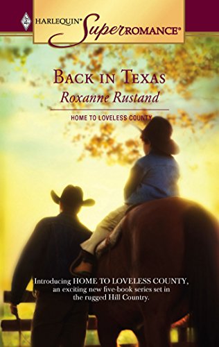 Imagen de archivo de Back in Texas a la venta por Better World Books