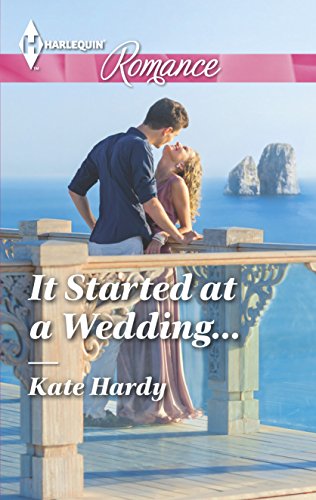 Stock image for It Started at a Wedding. (Harlequin Romance) for sale by Wonder Book
