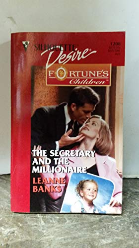 Beispielbild fr The Secretary and the Millionaire (Fortune's Children: The Brides) (Silhouette Desire #1208) zum Verkauf von SecondSale