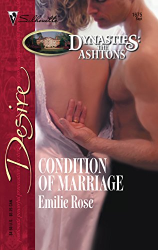 9780373766758: Condition of Marriage (Harlequin Desire)