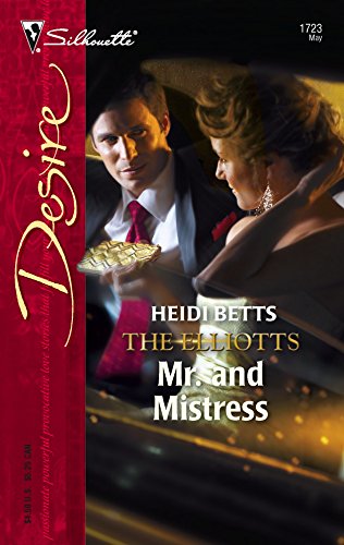 Beispielbild fr Mr. And Mistress (Harlequin Desire) zum Verkauf von WorldofBooks