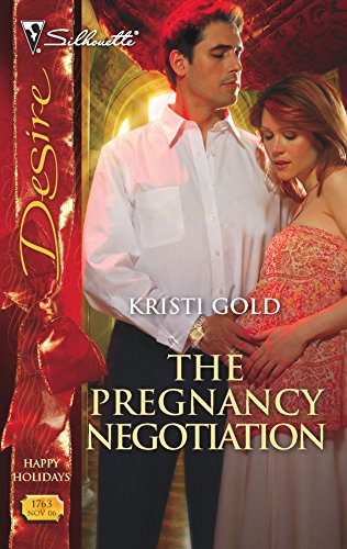 9780373767632: The Pregnancy Negotiation (Harlequin Desire)