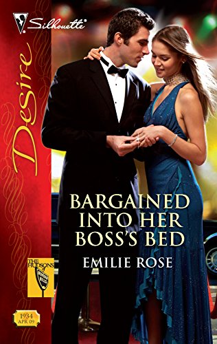 Bargained Into Her Boss's Bed (The Hudsons of Beverly Hills) (9780373769346) by Rose, Emilie