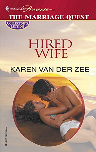 HIRED WIFE (9780373806300) by Van Der Zee, Karen