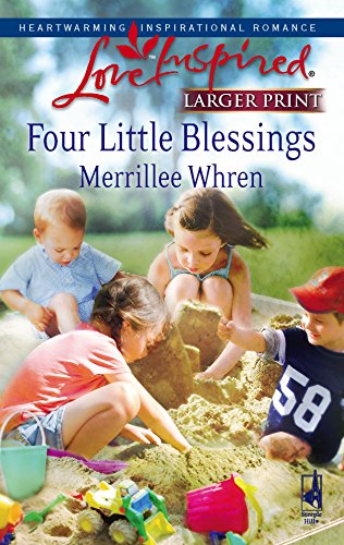 Stock image for Four Little Blessings (The Dalton Brothers, Book 1) (Larger Print Love Inspired #433) for sale by Red's Corner LLC
