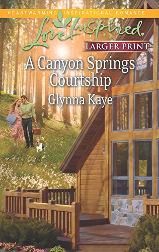 Imagen de archivo de A Canyon Springs Courtship (Love Inspired LP) a la venta por Once Upon A Time Books