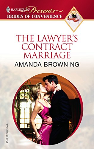 Beispielbild fr The Lawyer's Contract Marriage zum Verkauf von Better World Books