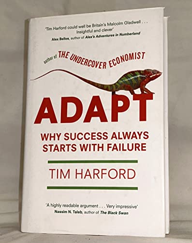 Stock image for Adapt: Why Success Always Starts with Failure for sale by Half Price Books Inc.