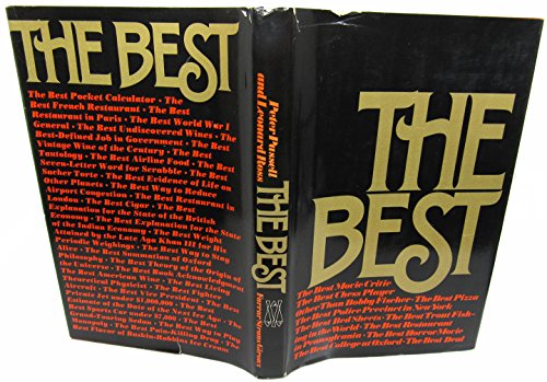 Beispielbild fr The Best zum Verkauf von Granada Bookstore,            IOBA