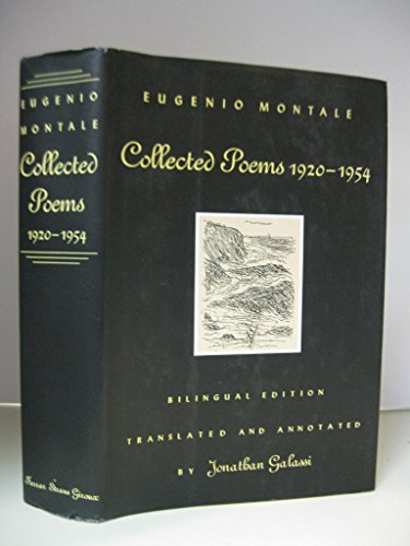 Beispielbild fr Collected Poems, 1920-1954: Bilingual Edition (English, Italian and Italian Edition) zum Verkauf von St Vincent de Paul of Lane County