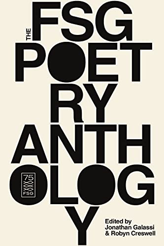 Beispielbild fr The FSG Poetry Anthology zum Verkauf von BooksRun