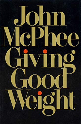 Beispielbild fr Giving Good Weight zum Verkauf von Better World Books