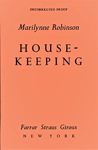 Beispielbild fr Housekeeping: A Novel zum Verkauf von Jenson Books Inc