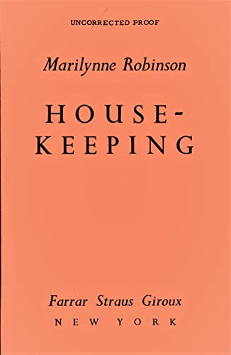 9780374173135: Housekeeping