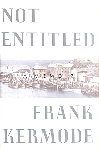 9780374181031: Not Entitled: A Memoir