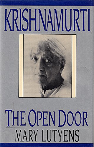 Beispielbild fr Krishnamurti : The Open Door zum Verkauf von Better World Books