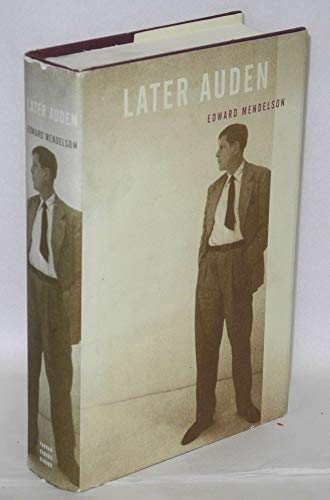 Stock image for Later Auden for sale by Better World Books