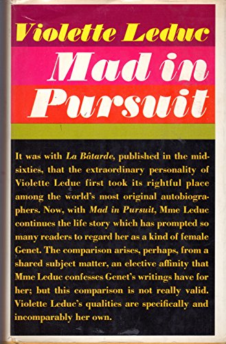 Stock image for Mad in Pursuit for sale by Zoom Books Company