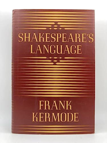 Beispielbild fr Shakespeare's Language zum Verkauf von SecondSale