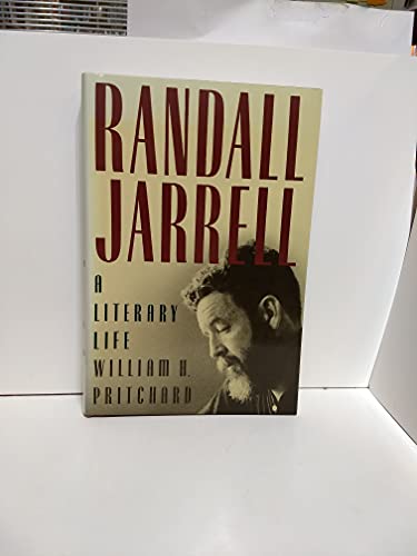 Beispielbild fr Randall Jarrell: A Literary Life zum Verkauf von Wonder Book