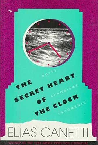 Imagen de archivo de The Secret Heart of the Clock: Notes, Aphorisms, Fragments, 1973-1985 a la venta por Jenson Books Inc