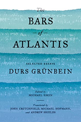 Beispielbild fr The Bars of Atlantis : Selected Essays zum Verkauf von Better World Books