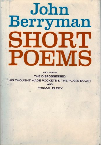 9780374263287: Short Poems