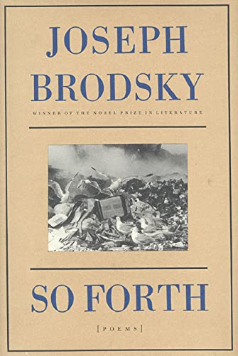 Stock image for So Forth: Poems for sale by Front Cover Books