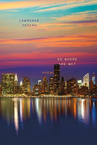 Stock image for So Where Are We?: Poems for sale by SecondSale