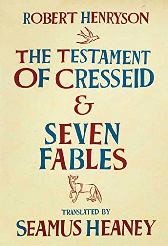 Beispielbild fr The Testament of Cresseid and Seven Fables zum Verkauf von Better World Books