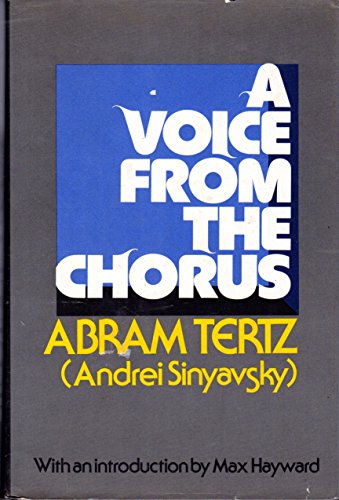 Imagen de archivo de A Voice from the Chorus a la venta por Karen Wickliff - Books