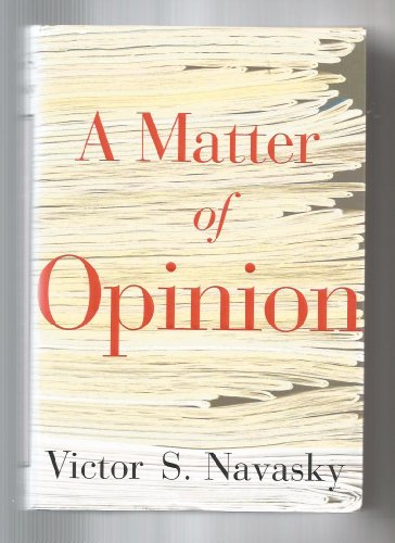 Imagen de archivo de A Matter of Opinion a la venta por Booketeria Inc.