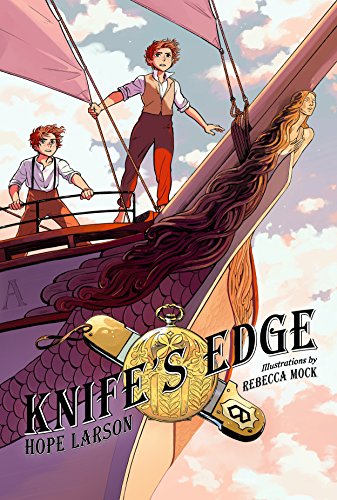 Beispielbild fr Knife's Edge: A Graphic Novel (Four Points, Book 2) zum Verkauf von PlumCircle