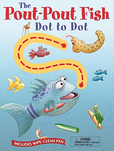 Imagen de archivo de Pout-Pout Fish Wipe Clean Dot to Dot (A Pout-Pout Fish Novelty) a la venta por SecondSale