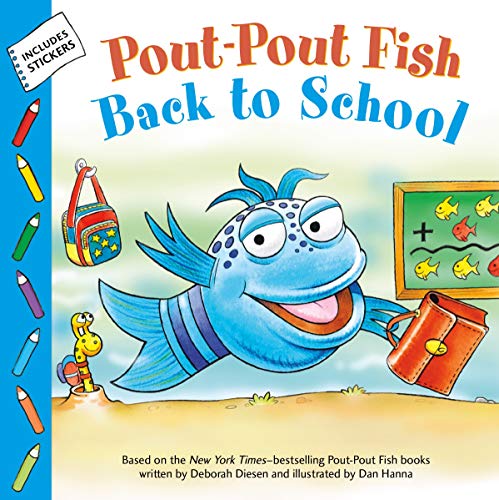 Stock image for Pout-Pout Fish: Back to School (A Pout-Pout Fish Paperback Adventure) for sale by WorldofBooks