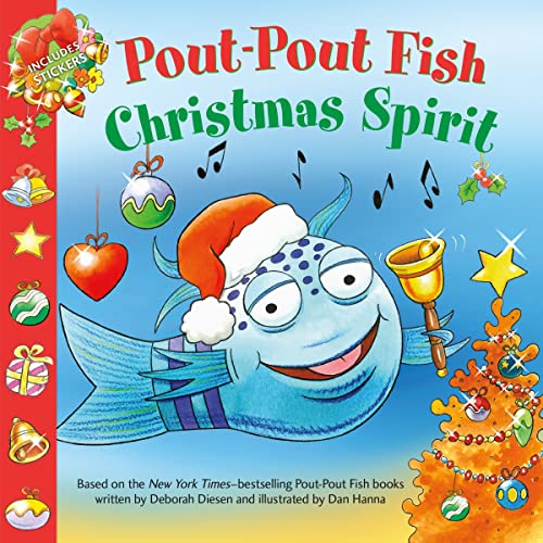 Stock image for Pout-Pout Fish: Christmas Spirit (A Pout-Pout Fish Paperback Adventure) for sale by ZBK Books