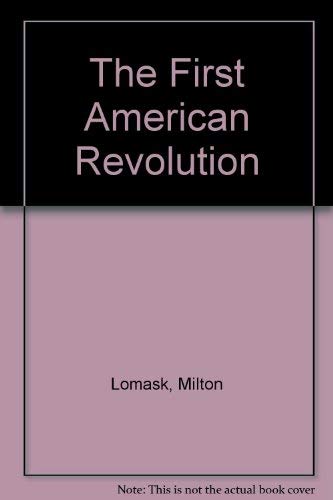 9780374323370: The First American Revolution