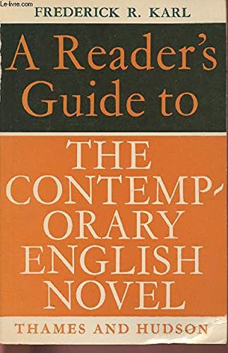 Beispielbild fr A Reader's Guide to the Contemporary English Novel zum Verkauf von Wonder Book