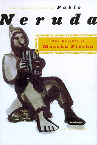 Stock image for The Heights of Macchu Picchu: A Bilingual Edition for sale by Lakeside Books