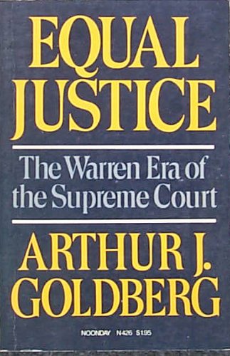 9780374510008: Equal Justice: The Warren Era of the Supreme Court