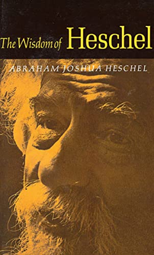 Stock image for The Wisdom of Heschel for sale by HPB-Ruby