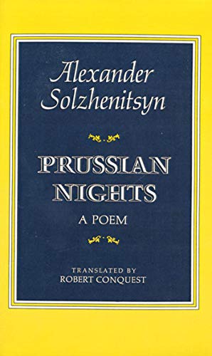 9780374513917: PRUSSIAN NIGHTS PA: Bilingual Edition (Bilingual Ed. Tr from Russian)