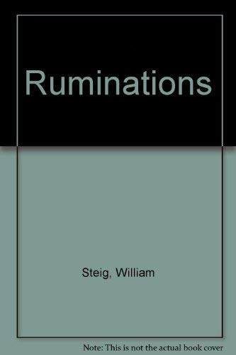 Ruminations (9780374518752) by Steig, William