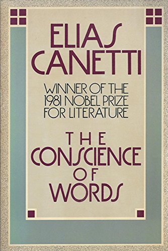 9780374518813: Conscience of Words