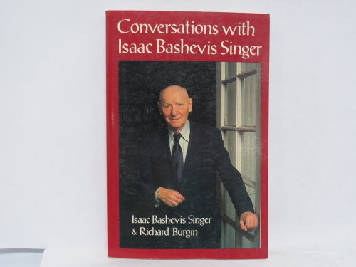 Beispielbild fr Conversations With Isaac Bashevis Singer zum Verkauf von Oddball Books