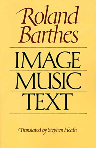 Beispielbild fr Image-Music-Text zum Verkauf von Better World Books