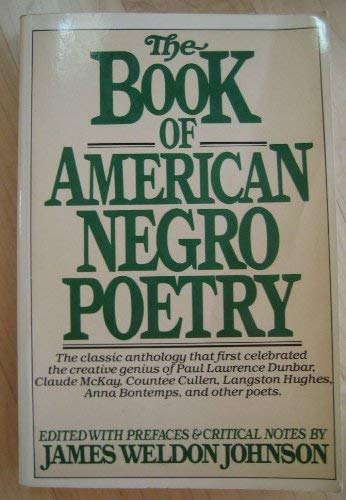 American Negro Poetry - Arna Bontemps, Editor