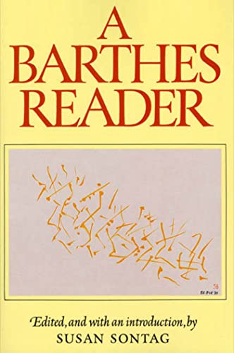 Beispielbild fr A Barthes Reader zum Verkauf von THE SAINT BOOKSTORE