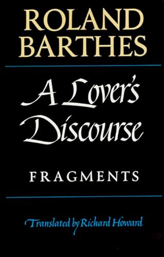 9780374521615: Lover's Discourse: Fragments