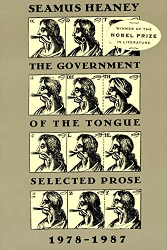 Beispielbild fr The Government of the Tongue : Selected Prose, 1978-1987 zum Verkauf von Better World Books
